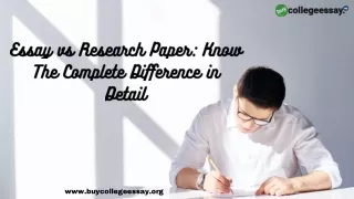 Essay vs Research Paper Know The Complete Difference in Detail