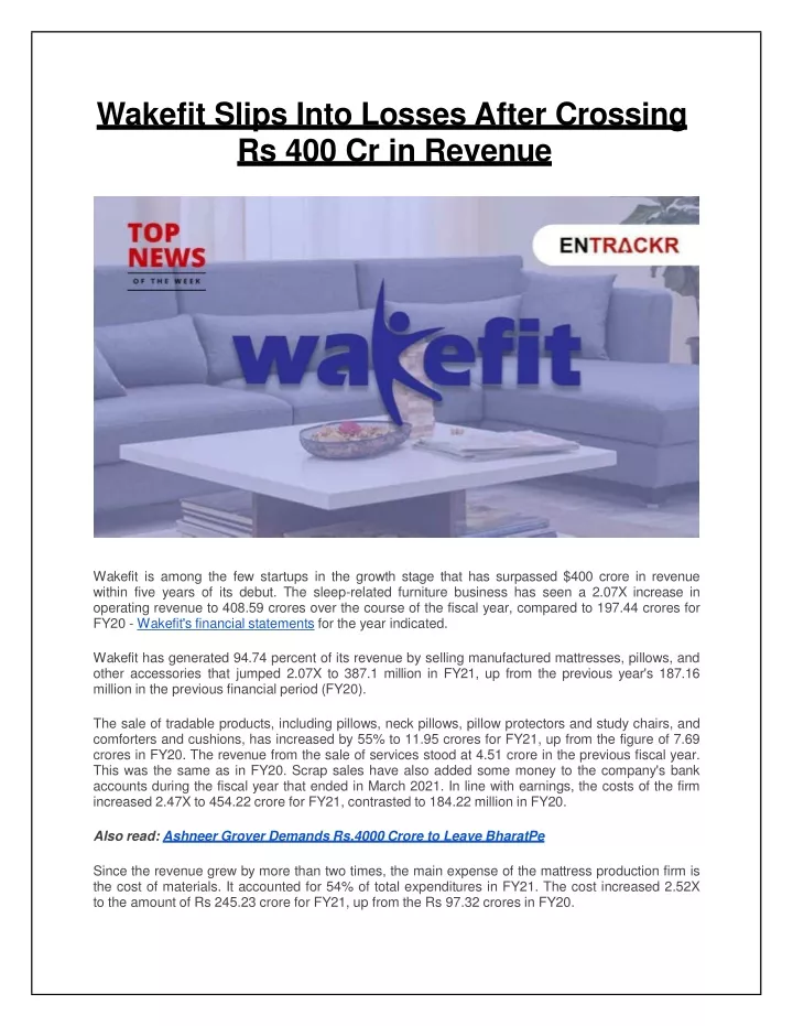 wakefit