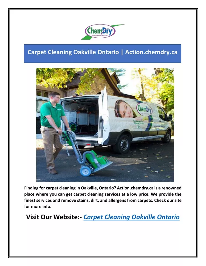 carpet cleaning oakville ontario action chemdry ca