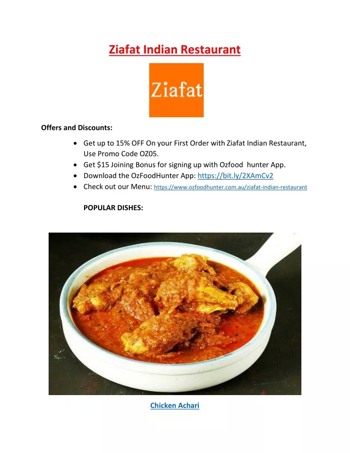 ziafat indian restaurant