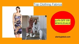 Turn Your Store Wholesale Clothing manufacturers Hub with Alanic Global