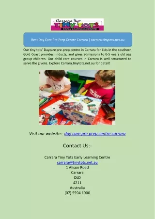 day care pre prep centre carraraBest Day Care Pre Prep Centre Carrara | carrara.