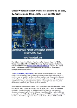 global wireless packet core market size study