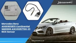 mercedes benz a0009058111 continental sns1006