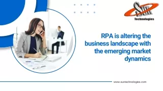rpa is altering the business landscape with