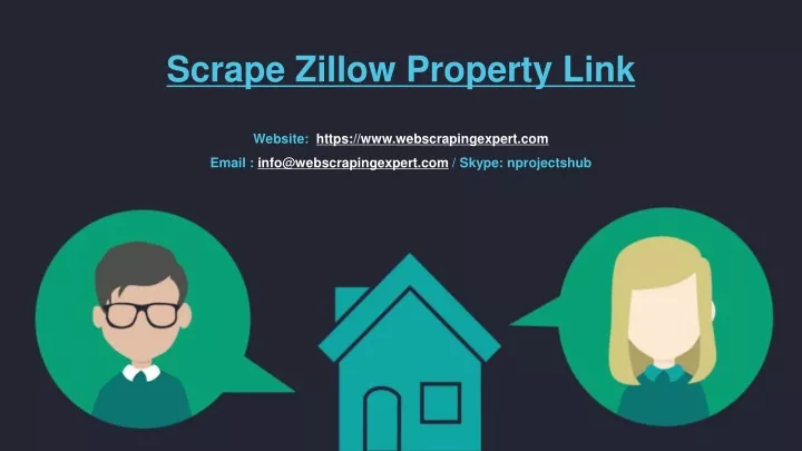 scrape zillow property link