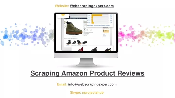 scraping amazon product reviews