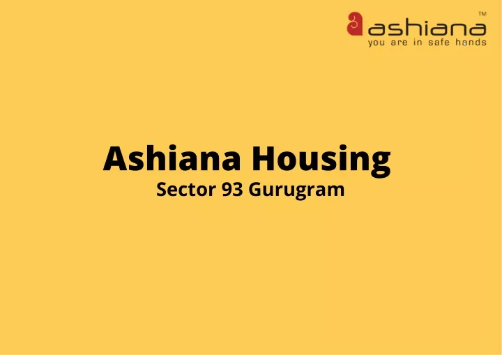 ashiana housing sector 93 gurugram