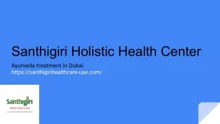 Santhigiri Holistic Health Center
