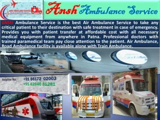ansh ambulance service