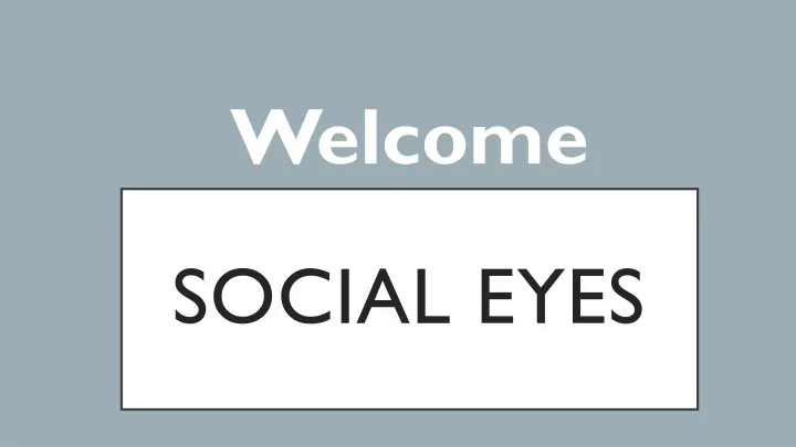 social eyes