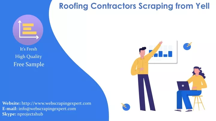 roofing contractors scraping from yell