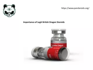 Importance of Legit British Dragon Steroids
