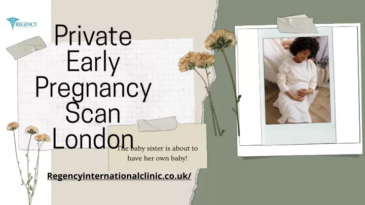 private early pregnancy scan london