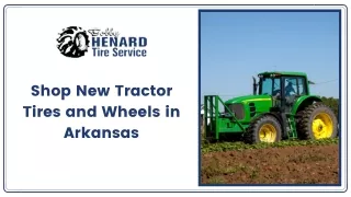 Shop New Tractor Tires and Wheels in Arkansas - DOC