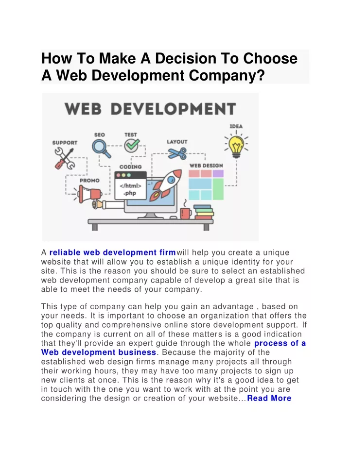 how to make a decision to choose