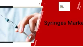 syringes market