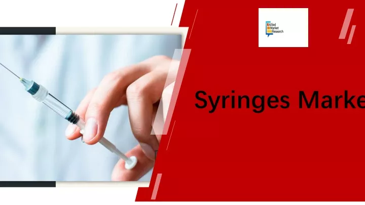 syringes market