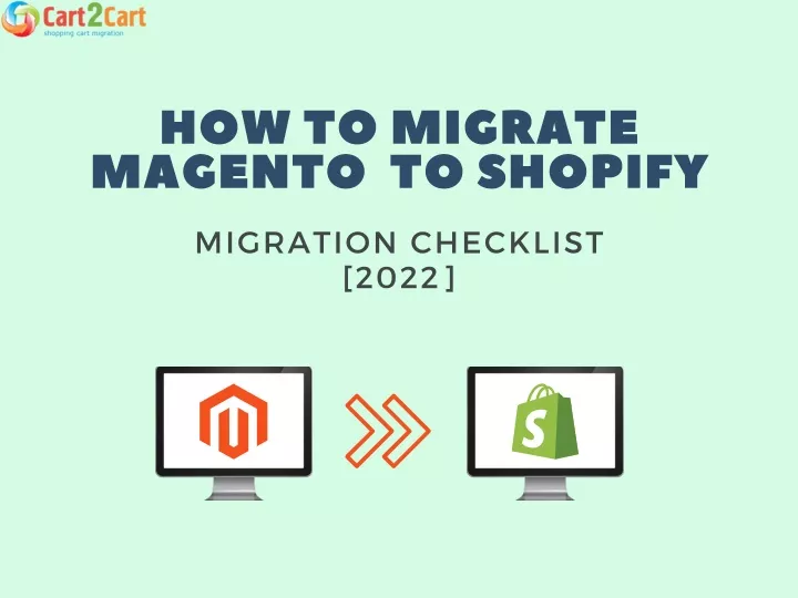 how to migrate magento to shopify