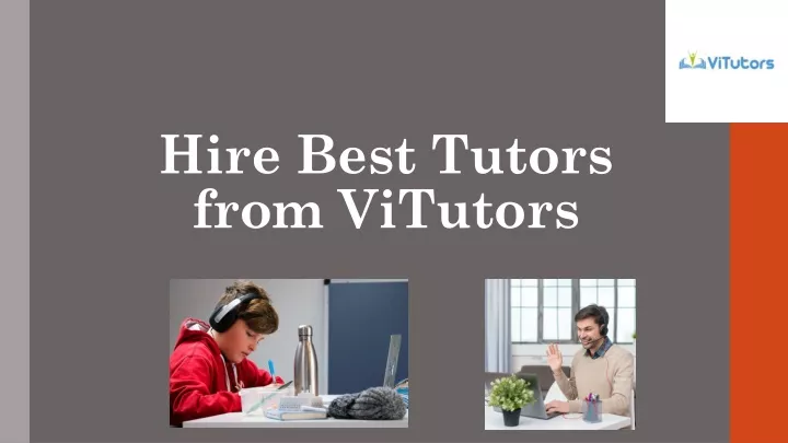 hire best tutors from vitutors