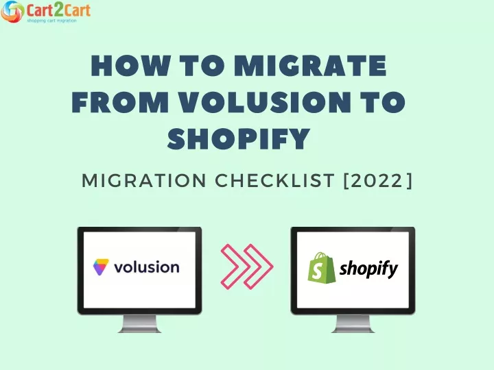 how to migrate from volusion to shopify