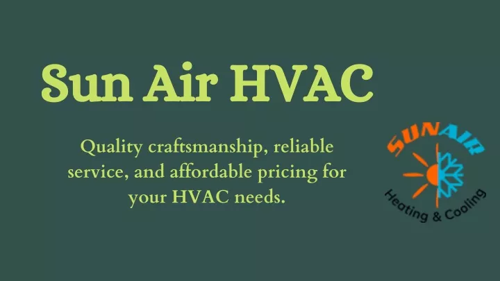 sun air hvac