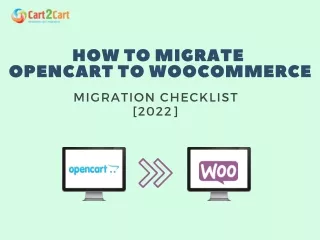 how to migrate open c art to woo c ommer c e
