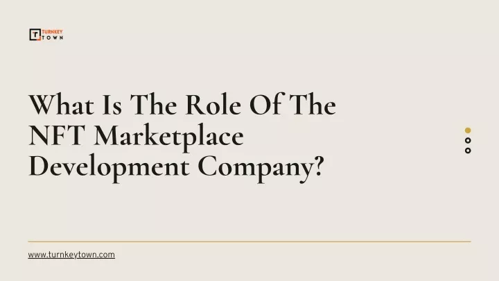 what is the role of the nft marketplace