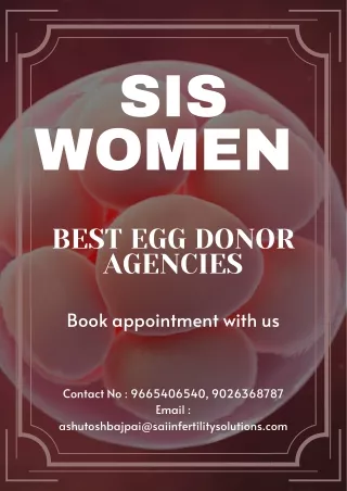 Best egg donor agencies