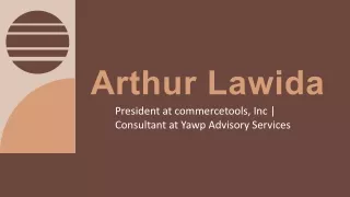 Arthur Lawida - A Highly Competent Professional From Durham, NC
