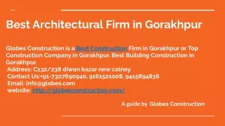 best architectural firm in gorakhpur