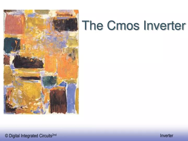 the cmos inverter