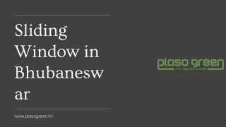 sliding window in bhubanesw ar
