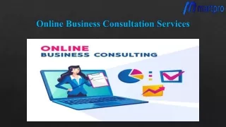 online business consultation services