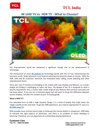 tcl india