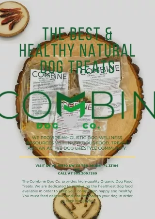 The best & Healthy Natural Dog Treats