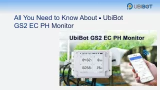all you need to know about ubibot