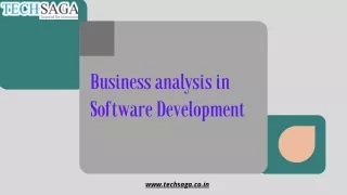 b usiness analysis in software development