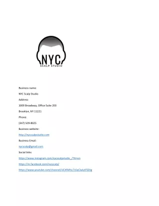 business name