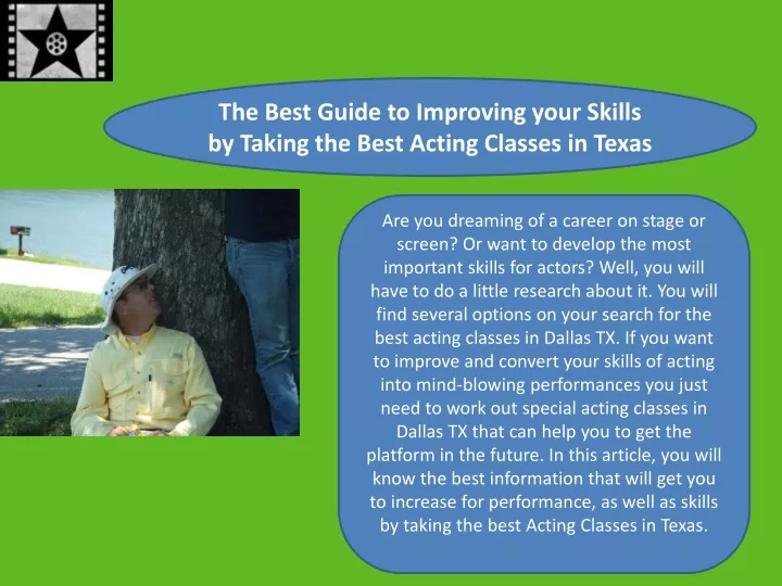 the best guide to improving your skills by taking