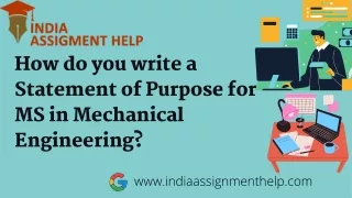 how do you write a statement of purpose