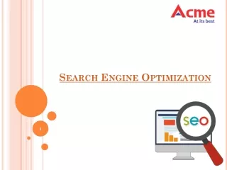 Search Engine Optimization (SEO)