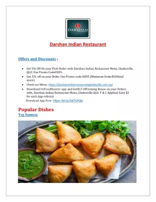 darshan indian restaurant