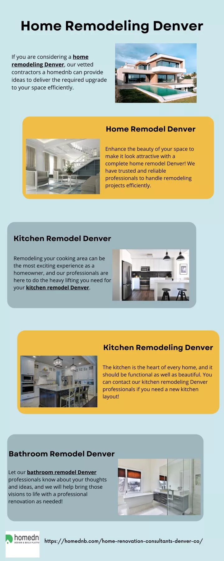 home remodeling den v er