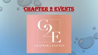 Bidding Adieu To 2020 : Chapter 2 Events