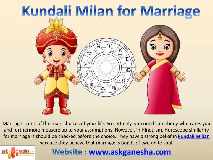 kundali milan for marriage