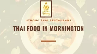 Best Thai Food In Mornington at Cheap Rates