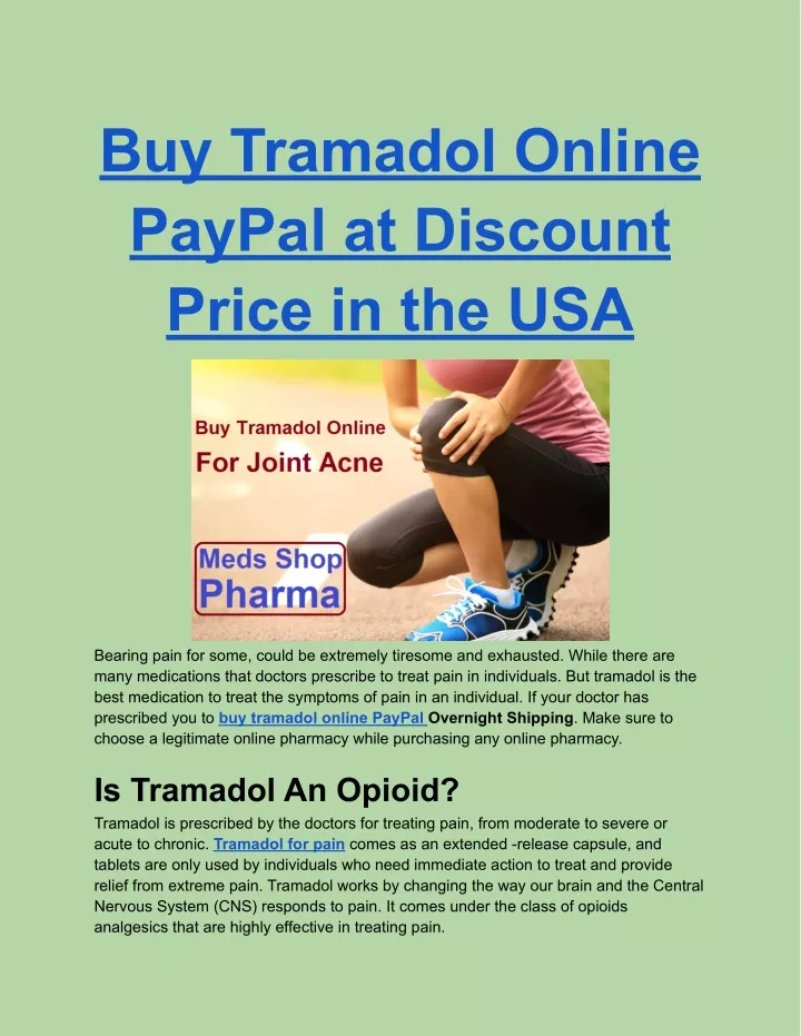 buy tramadol online paypal at discount price