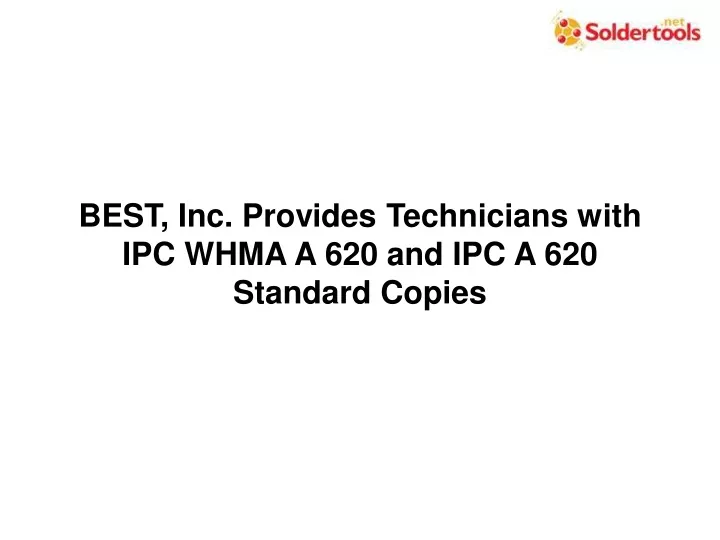 best inc provides technicians with ipc whma