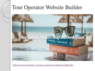 tour operator website builder